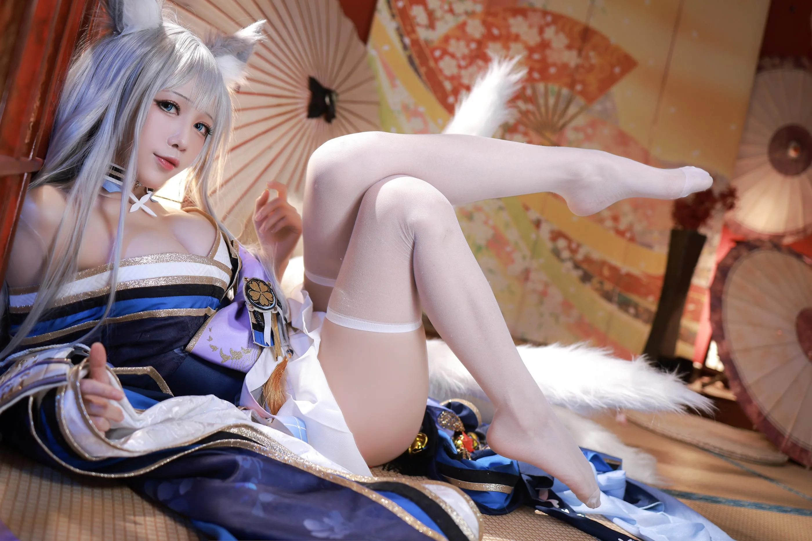 水淼aqua – NO.161 碧蓝航线 信浓 [85P]插图9